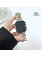 For Apple Watch 10 46mm / Ultra 2 / Ultra 49mm / 9 8 7 45mm / SE (2023) SE (2022) SE 6 5 4 44mm / 3 2 1 42mm Metal Watch Strap - Silver / Rose Gold