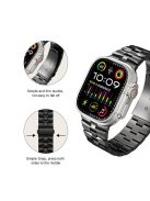 For Apple Watch 10 46mm / Ultra 2 / Ultra 49mm / 9 8 7 45mm / SE (2023) SE (2022) SE 6 5 4 44mm / 3 2 1 42mm Metal Wrist Band - Black