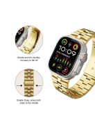 For Apple Watch 10 46mm / Ultra 2 / Ultra 49mm / 9 8 7 45mm / SE (2023) SE (2022) SE 6 5 4 44mm / 3 2 1 42mm Metal Wrist Band - Gold