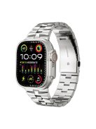 For Apple Watch 10 46mm / Ultra 2 / Ultra 49mm / 9 8 7 45mm / SE (2023) SE (2022) SE 6 5 4 44mm / 3 2 1 42mm Metal Wrist Band - Silver