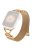 For Apple Watch 10 46mm / Ultra 2 / Ultra 49mm / 9 8 7 45mm / SE (2023) SE (2022) SE 6 5 4 44mm / 3 2 1 42mm Milanese Metal Band - Rose Gold