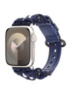 For Apple Watch 10 46mm / Ultra 2 / Ultra 49mm / 9 8 7 45mm / SE (2023) SE (2022) SE 6 5 4 44mm / 3 2 1 42mm Nuts Deco Watch Band - Sapphire