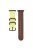 For Apple Watch 10 46mm / Ultra 2 / Ultra 49mm / 9 8 7 45mm / SE (2023) SE (2022) SE 6 5 4 44mm / 3 2 1 42mm Nylon Band Sport Wrist Strap - Yellow+Tan