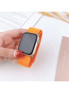 For Apple Watch 10 46mm / Ultra 2 / Ultra 49mm / 9 8 7 45mm / SE (2023) SE (2022) SE 6 5 4 44mm / 3 2 1 42mm Nylon Watch Band - Orange