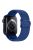 For Apple Watch 10 46mm / Ultra 2 / Ultra 49mm / 9 8 7 45mm / SE (2023) SE (2022) SE 6 5 4 44mm / 3 2 1 42mm Nylon Watch Strap - Blue