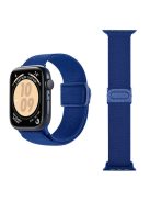 For Apple Watch 10 46mm / Ultra 2 / Ultra 49mm / 9 8 7 45mm / SE (2023) SE (2022) SE 6 5 4 44mm / 3 2 1 42mm Nylon Watch Strap - Blue