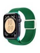 For Apple Watch 10 46mm / Ultra 2 / Ultra 49mm / 9 8 7 45mm / SE (2023) SE (2022) SE 6 5 4 44mm / 3 2 1 42mm Nylon Watch Strap - Green