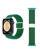 For Apple Watch 10 46mm / Ultra 2 / Ultra 49mm / 9 8 7 45mm / SE (2023) SE (2022) SE 6 5 4 44mm / 3 2 1 42mm Nylon Watch Strap - Green