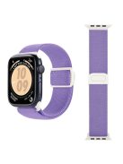 For Apple Watch 10 46mm / Ultra 2 / Ultra 49mm / 9 8 7 45mm / SE (2023) SE (2022) SE 6 5 4 44mm / 3 2 1 42mm Nylon Watch Strap - Purple