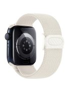 For Apple Watch 10 46mm / Ultra 2 / Ultra 49mm / 9 8 7 45mm / SE (2023) SE (2022) SE 6 5 4 44mm / 3 2 1 42mm Nylon Watch Strap - Starlight