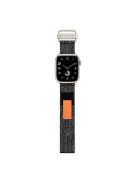 For Apple Watch 10 46mm / Ultra 2 / Ultra 49mm / 9 8 7 45mm / SE (2023) SE (2022) SE 6 5 4 44mm / 3 2 1 42mm Nylon Watchband - Dark Grey