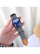 For Apple Watch 10 46mm / Ultra 2 / Ultra 49mm / 9 8 7 45mm / SE (2023) SE (2022) SE 6 5 4 44mm / 3 2 1 42mm Nylon Watchband - Mini Grids