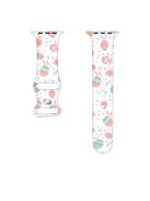 For Apple Watch 10 46mm / Ultra 2 / Ultra 49mm / 9 8 7 45mm / SE (2023) SE (2022) SE 6 5 4 44mm / 3 2 1 42mm Pattern Silicone Watch Band - Easter Pattern 7