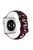 For Apple Watch 10 46mm / Ultra 2 / Ultra 49mm / 9 8 7 45mm / SE (2023) SE (2022) SE 6 5 4 44mm / 3 2 1 42mm Pattern Silicone Watch Band - Panda / Black 02