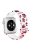 For Apple Watch 10 46mm / Ultra 2 / Ultra 49mm / 9 8 7 45mm / SE (2023) SE (2022) SE 6 5 4 44mm / 3 2 1 42mm Pattern Silicone Watch Band - Panda / White 01