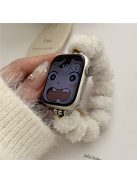 For Apple Watch 10 46mm / Ultra 2 / Ultra 49mm / 9 8 7 45mm / SE (2023) SE (2022) SE 6 5 4 44mm / 3 2 1 42mm Plush Watch Strap - White