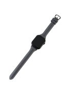 For Apple Watch 10 46mm / Ultra 2 / Ultra 49mm / 9 8 7 45mm / SE (2023) SE (2022) SE 6 5 4 44mm / 3 2 1 42mm PU Leather Wrist Strap - Grey