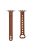 For Apple Watch 10 46mm / Ultra 2 / Ultra 49mm / 9 8 7 45mm / SE (2023) SE (2022) SE 6 5 4 44mm / 3 2 1 42mm PU Leather Wrist Straps - Brown