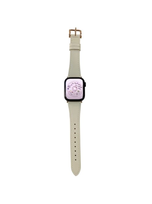 For Apple Watch 10 46mm / Ultra 2 / Ultra 49mm / 9 8 7 45mm / SE (2023) SE (2022) SE 6 5 4 44mm / 3 2 1 42mm Replacement Strap - Beige