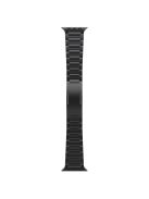 For Apple Watch 10 46mm / Ultra 2 / Ultra 49mm / 9 8 7 45mm / SE (2023) SE (2022) SE 6 5 4 44mm / 3 2 1 42mm Replacement Titanium Alloy Watch Strap - Black