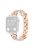 For Apple Watch 10 46mm / Ultra 2 / Ultra 49mm / 9 8 7 45mm / SE (2023) SE (2022) SE 6 5 4 44mm / 3 2 1 42mm Resin Band Strap - Rose Gold+Pink