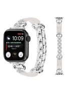 For Apple Watch 10 46mm / Ultra 2 / Ultra 49mm / 9 8 7 45mm / SE (2023) SE (2022) SE 6 5 4 44mm / 3 2 1 42mm Resin Band Strap - Silver