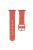 For Apple Watch 10 46mm / Ultra 2 / Ultra 49mm / 9 8 7 45mm / SE (2023) SE (2022) SE 6 5 4 44mm / 3 2 1 42mm Rose Silicone Band - Red