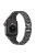 For Apple Watch 10 46mm / Ultra 2 / Ultra 49mm / 9 8 7 45mm / SE (2023) SE (2022) SE 6 5 4 44mm / 3 2 1 42mm S Pattern Metal Strap - Black