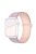 For Apple Watch 10 46mm / Ultra 2 / Ultra 49mm / 9 8 7 45mm / SE (2023) SE (2022) SE 6 5 4 44mm / 3 2 1 42mm Silicone Strap Magnetic - Light Purple / Pink