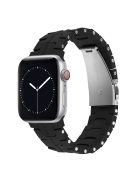 For Apple Watch 10 46mm / Ultra 2 / Ultra 49mm / 9 8 7 45mm / SE (2023) SE (2022) SE 6 5 4 44mm / 3 2 1 42mm Silicone Watch Band - Black