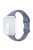 For Apple Watch 10 46mm / Ultra 2 / Ultra 49mm / 9 8 7 45mm / SE (2023) SE (2022) SE 6 5 4 44mm / 3 2 1 42mm Silicone Watch Band - Blue Grey