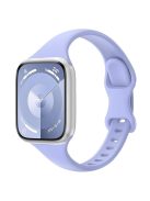 For Apple Watch 10 46mm / Ultra 2 / Ultra 49mm / 9 8 7 45mm / SE (2023) SE (2022) SE 6 5 4 44mm / 3 2 1 42mm Silicone Watch Band - Light Purple