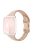 For Apple Watch 10 46mm / Ultra 2 / Ultra 49mm / 9 8 7 45mm / SE (2023) SE (2022) SE 6 5 4 44mm / 3 2 1 42mm Silicone Watch Band - Milk Tea Color