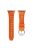 For Apple Watch 10 46mm / Ultra 2 / Ultra 49mm / 9 8 7 45mm / SE (2023) SE (2022) SE 6 5 4 44mm / 3 2 1 42mm Silicone Watch Band - Orange