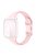 For Apple Watch 10 46mm / Ultra 2 / Ultra 49mm / 9 8 7 45mm / SE (2023) SE (2022) SE 6 5 4 44mm / 3 2 1 42mm Silicone Watch Band - Pink