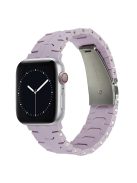 For Apple Watch 10 46mm / Ultra 2 / Ultra 49mm / 9 8 7 45mm / SE (2023) SE (2022) SE 6 5 4 44mm / 3 2 1 42mm Silicone Watch Band - Purple