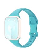 For Apple Watch 10 46mm / Ultra 2 / Ultra 49mm / 9 8 7 45mm / SE (2023) SE (2022) SE 6 5 4 44mm / 3 2 1 42mm Silicone Watch Band - Teal