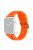 For Apple Watch 10 46mm / Ultra 2 / Ultra 49mm / 9 8 7 45mm / SE (2023) SE (2022) SE 6 5 4 44mm / 3 2 1 42mm Silicone Watch Band Hollow - Orange