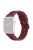 For Apple Watch 10 46mm / Ultra 2 / Ultra 49mm / 9 8 7 45mm / SE (2023) SE (2022) SE 6 5 4 44mm / 3 2 1 42mm Silicone Watch Band Hollow - Wine Red