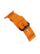 For Apple Watch 10 46mm / Ultra 2 / Ultra 49mm / 9 8 7 45mm / SE (2023) SE (2022) SE 6 5 4 44mm / 3 2 1 42mm Silicone Watch Strap - Army Green