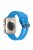 For Apple Watch 10 46mm / Ultra 2 / Ultra 49mm / 9 8 7 45mm / SE (2023) SE (2022) SE 6 5 4 44mm / 3 2 1 42mm Silicone Watch Strap - Baby Blue