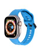 For Apple Watch 10 46mm / Ultra 2 / Ultra 49mm / 9 8 7 45mm / SE (2023) SE (2022) SE 6 5 4 44mm / 3 2 1 42mm Silicone Watch Strap - Baby Blue