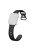 For Apple Watch 10 46mm / Ultra 2 / Ultra 49mm / 9 8 7 45mm / SE (2023) SE (2022) SE 6 5 4 44mm / 3 2 1 42mm Silicone Watch Strap - Black