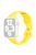 For Apple Watch 10 46mm / Ultra 2 / Ultra 49mm / 9 8 7 45mm / SE (2023) SE (2022) SE 6 5 4 44mm / 3 2 1 42mm Silicone Watch Strap - Bright Yellow