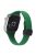 For Apple Watch 10 46mm / Ultra 2 / Ultra 49mm / 9 8 7 45mm / SE (2023) SE (2022) SE 6 5 4 44mm / 3 2 1 42mm Silicone Watch Strap - Green