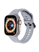 For Apple Watch 10 46mm / Ultra 2 / Ultra 49mm / 9 8 7 45mm / SE (2023) SE (2022) SE 6 5 4 44mm / 3 2 1 42mm Silicone Watch Strap - Grey