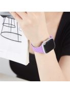 For Apple Watch 10 46mm / Ultra 2 / Ultra 49mm / 9 8 7 45mm / SE (2023) SE (2022) SE 6 5 4 44mm / 3 2 1 42mm Silicone Watch Strap - Lavender Purple