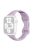 For Apple Watch 10 46mm / Ultra 2 / Ultra 49mm / 9 8 7 45mm / SE (2023) SE (2022) SE 6 5 4 44mm / 3 2 1 42mm Silicone Watch Strap - Light Purple