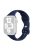 For Apple Watch 10 46mm / Ultra 2 / Ultra 49mm / 9 8 7 45mm / SE (2023) SE (2022) SE 6 5 4 44mm / 3 2 1 42mm Silicone Watch Strap - Midnight Blue