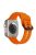 For Apple Watch 10 46mm / Ultra 2 / Ultra 49mm / 9 8 7 45mm / SE (2023) SE (2022) SE 6 5 4 44mm / 3 2 1 42mm Silicone Watch Strap - Orange